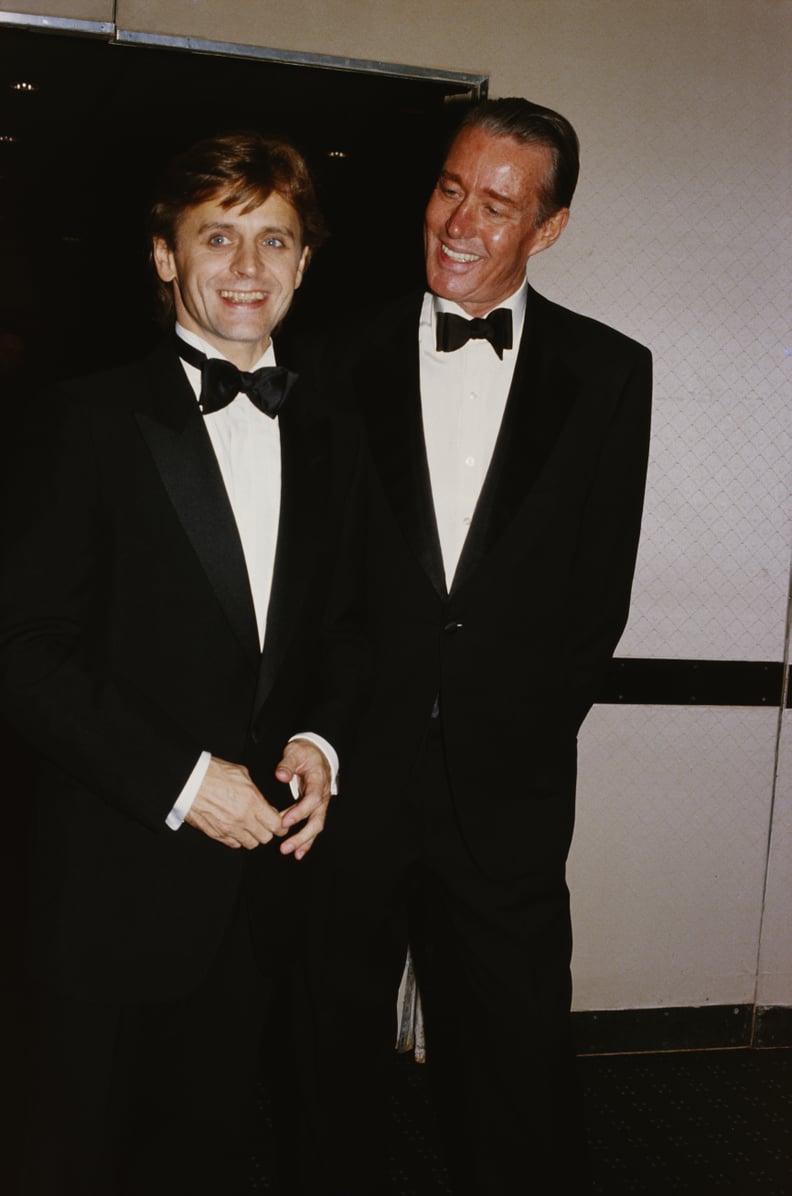 Mikhail Baryshnikov and Halston in 1988