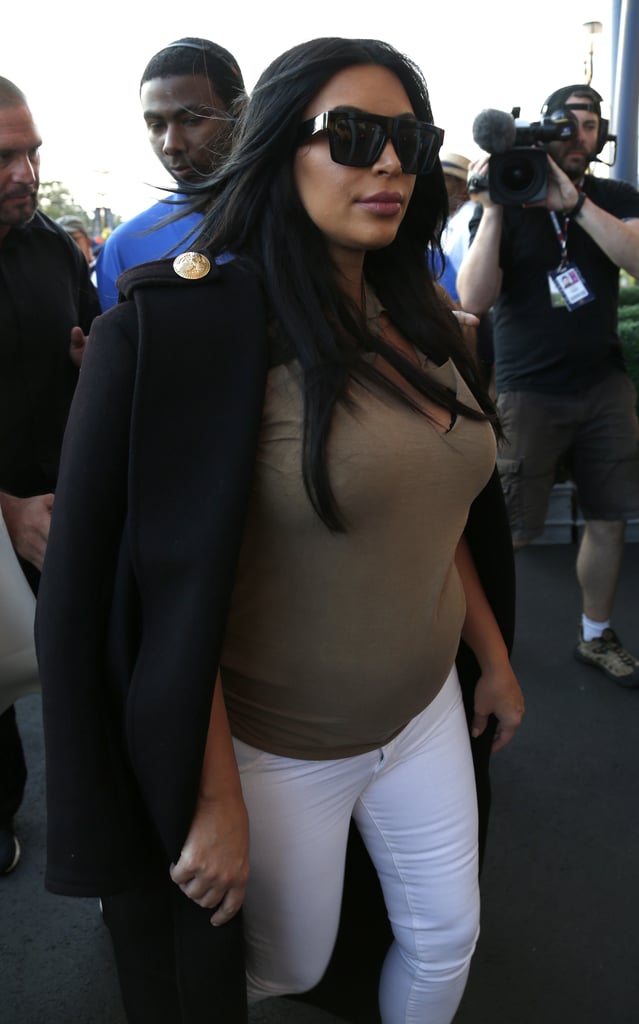 Kim Kardashian and Kendall Jenner Attend US Open 2015