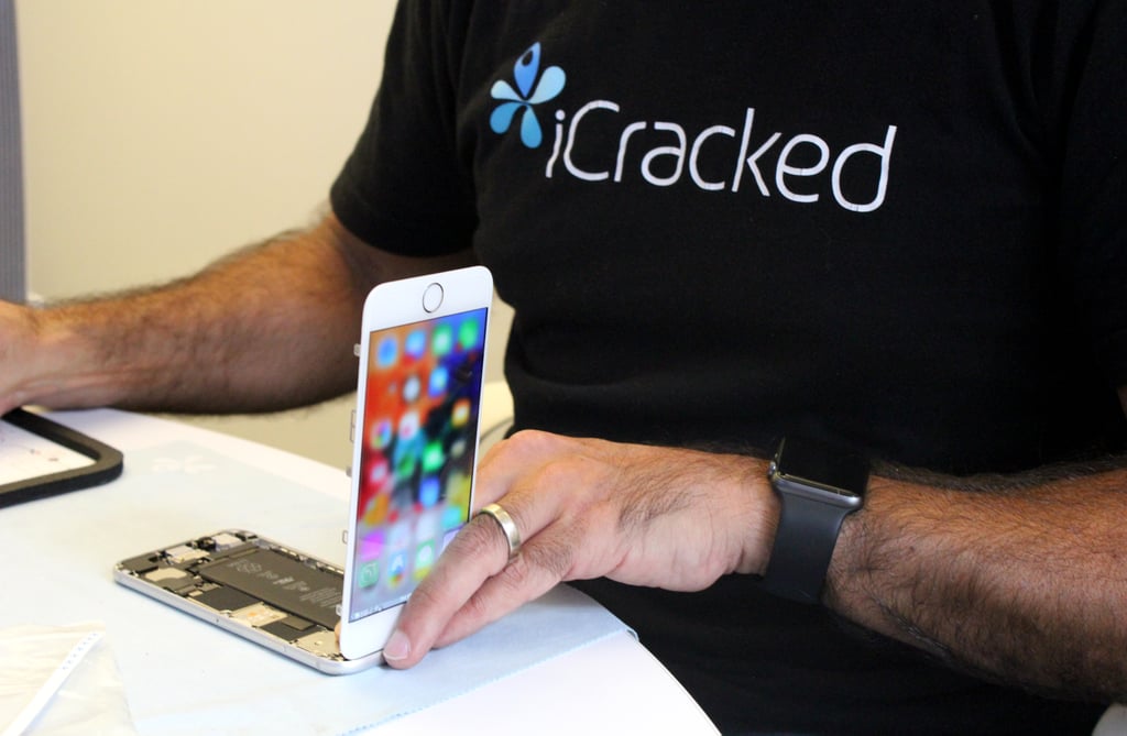 The repair service includes a screen protector made from tempered glass. Before the technician hands you back your new phone and screen, he or she will go though the same hardware checklist as before to make sure everything's working as it should.