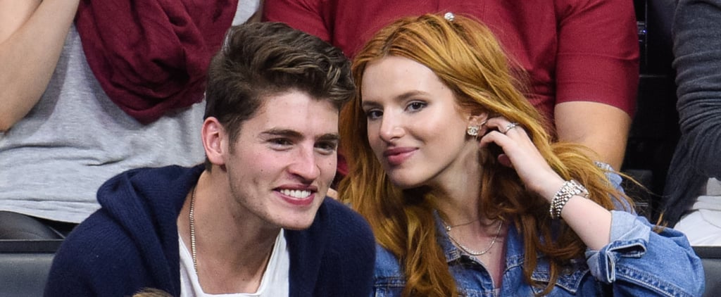 Bella Thorne and Gregg Sulkin Show PDA at Basketball Game