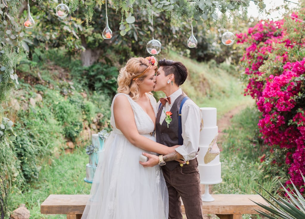 Surprise Proposal in a Styled Wedding Shoot