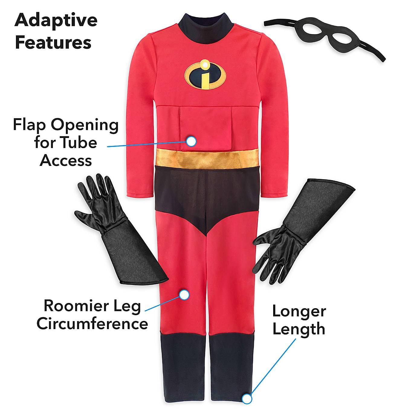 Incredibles childrens costume clearance