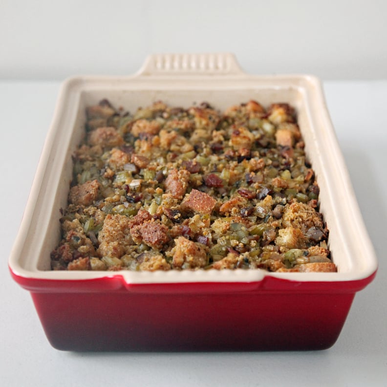 Roasted Chestnut Cornbread Stuffing