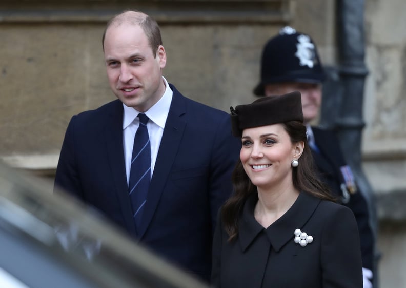 Kate Middleton and Prince William at Easter Service 2018 PS Celebrity