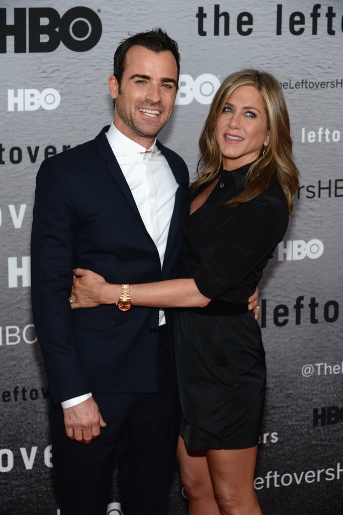 Justin Theroux and Jennifer Aniston The Leftovers Premiere