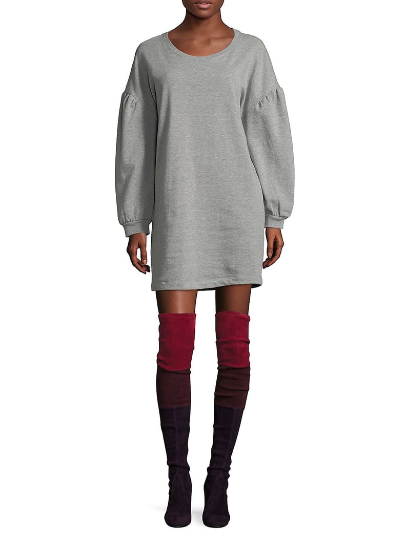 Highline Collective Balloon Sleeve Sweater Dress