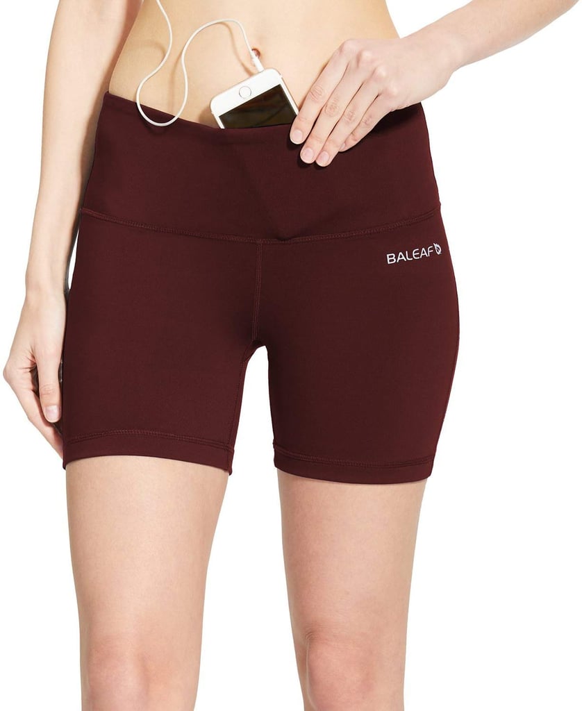 Baleaf High Waist Yoga Shorts