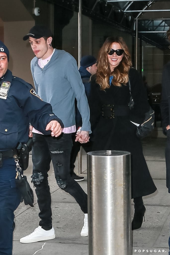 Pete Davidson and Kate Beckinsale Holding Hands March 2019