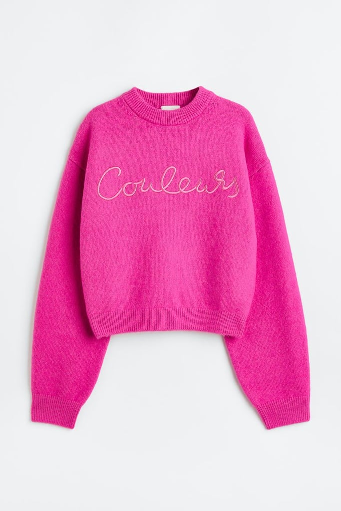 Embroidered Elegance: H&M Embroidered Sweater