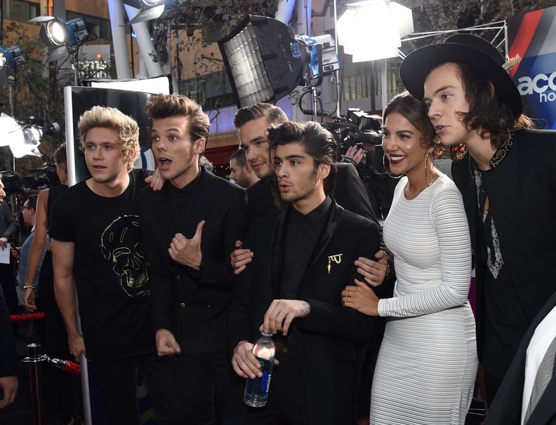 One Direction at the American Music Awards in 2014