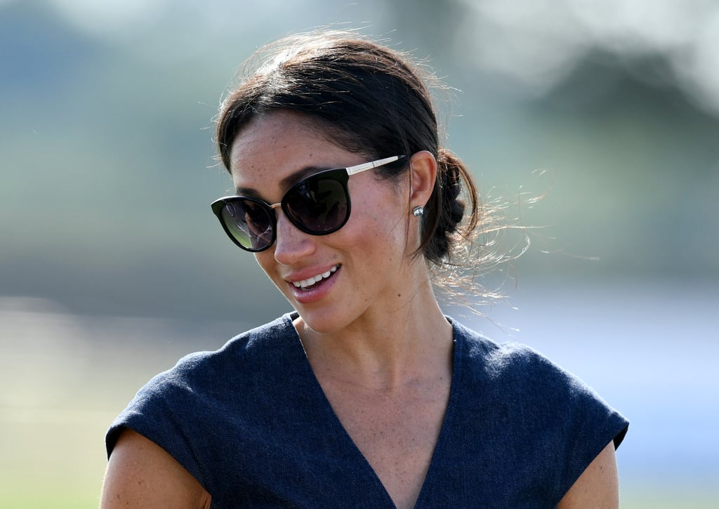 At the Sentebale Polo Match, Meghan were Tom Ford's Emma sunglasses.