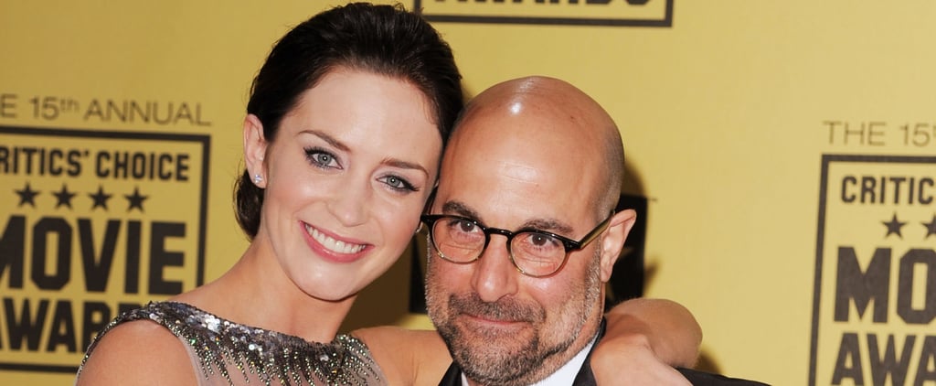 Emily Blunt on In-Law Stanley Tucci's Sex Symbol Status