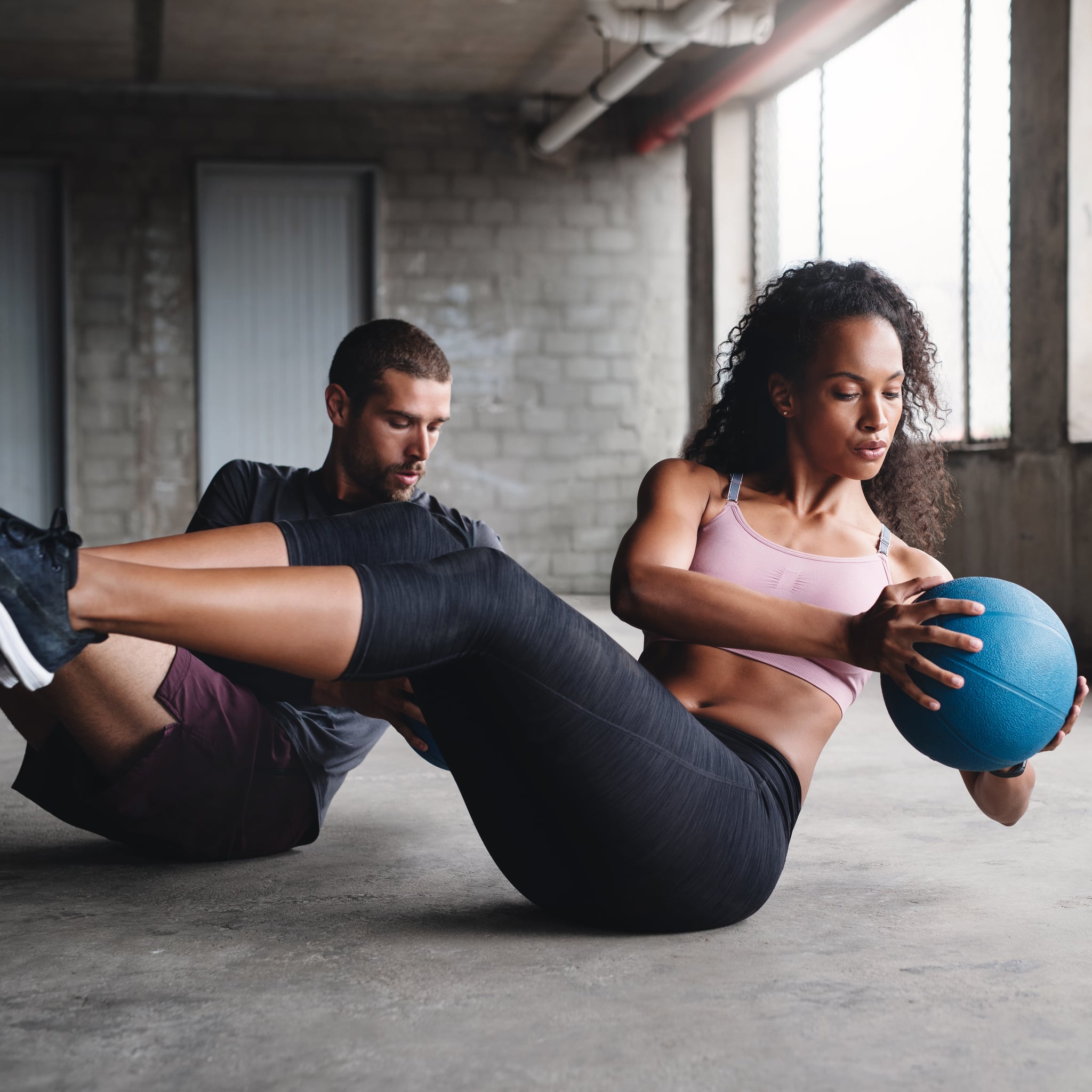 25 min Stability Ball Workout 