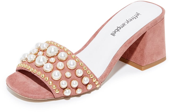 Jeffrey Campbell Pearl Embellished Sandals