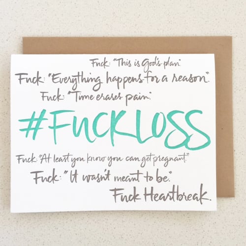 Miscarriage Empathy Cards