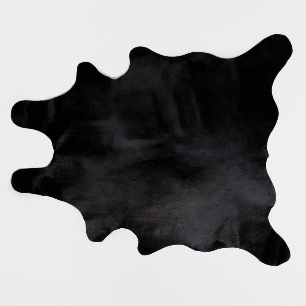 Black Leather Rug ($699)