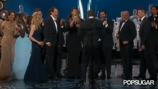 Steve McQueen Literally Leaped For Joy After Winning