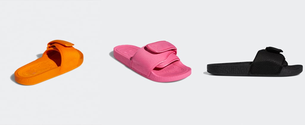 Shop Pharrell's Colorful Adidas PW Boost Slide Sandals