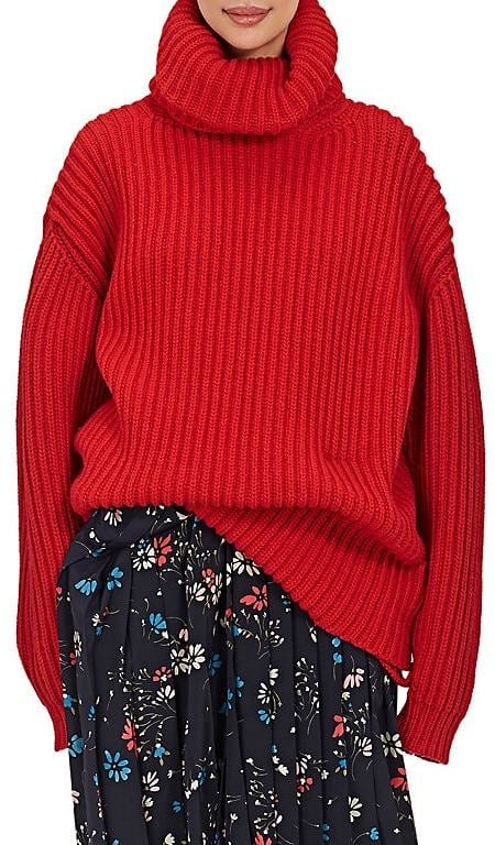 Balenciaga Women's Wool Oversize Sweater