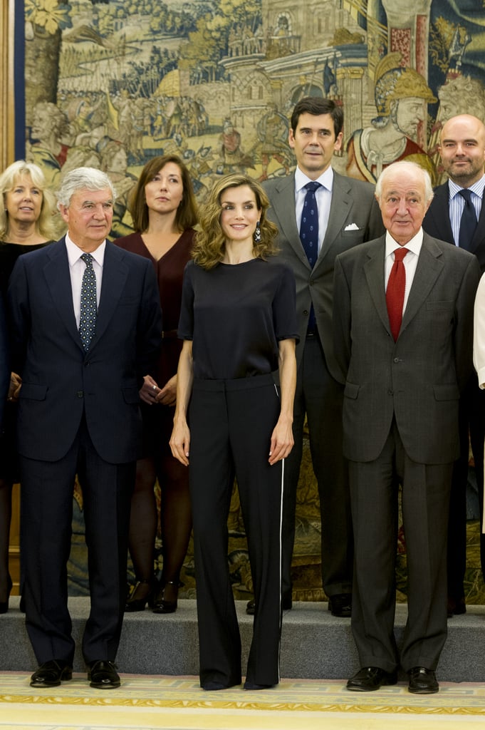 Queen Letizia's Track Pants October 2016
