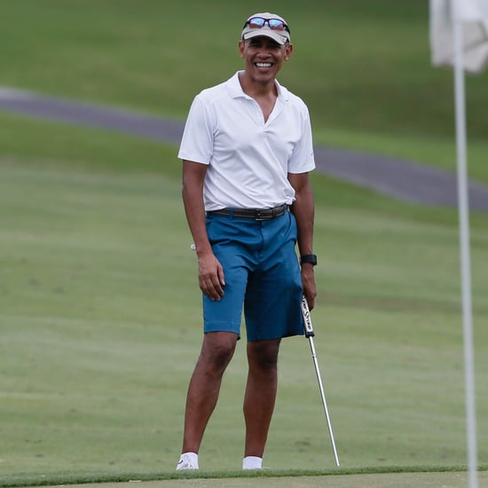 Barack Obama Golfing in Hawaii March 2017