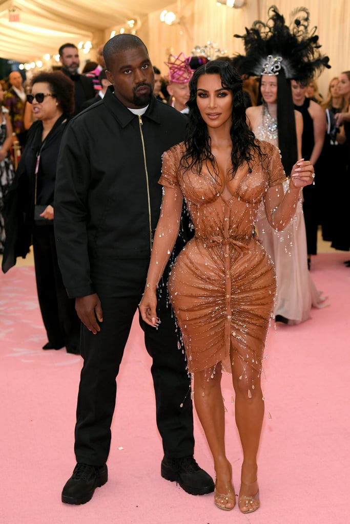 Kim Kardashian and Kanye West at the 2019 Met Gala