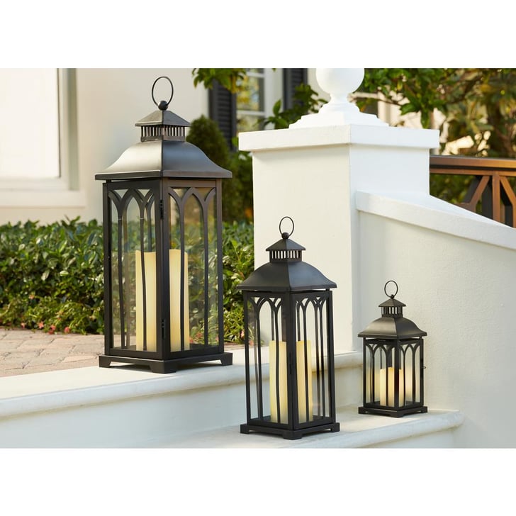 Black Metal Lanterns New Outdoor Furniture From Home Depot POPSUGAR