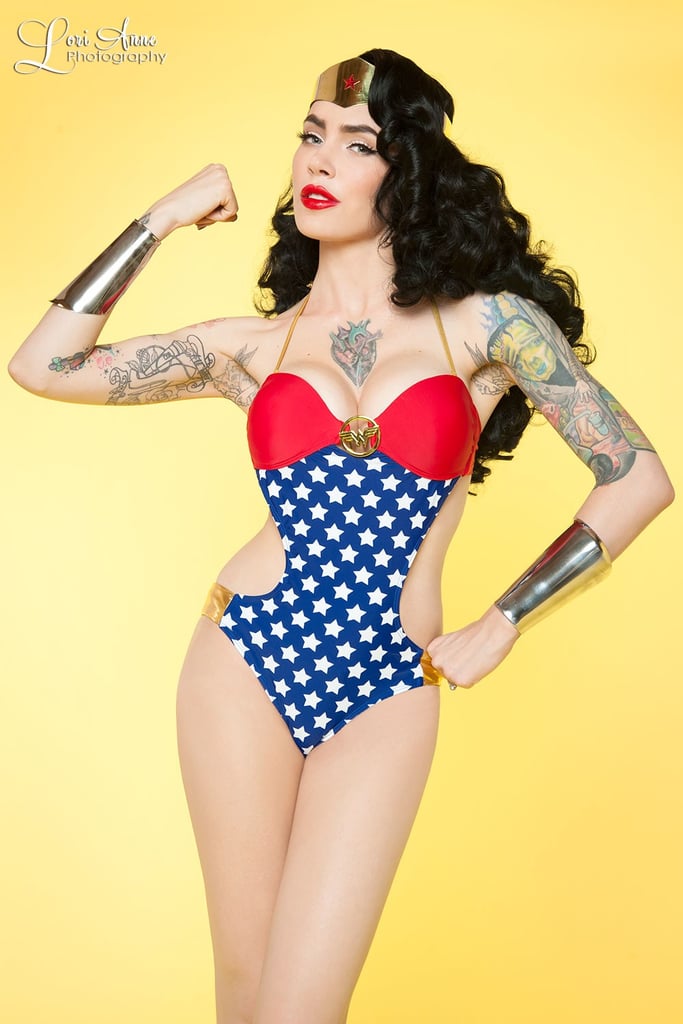 Wonder Woman Bandeau One-Piece Monokini ($44)