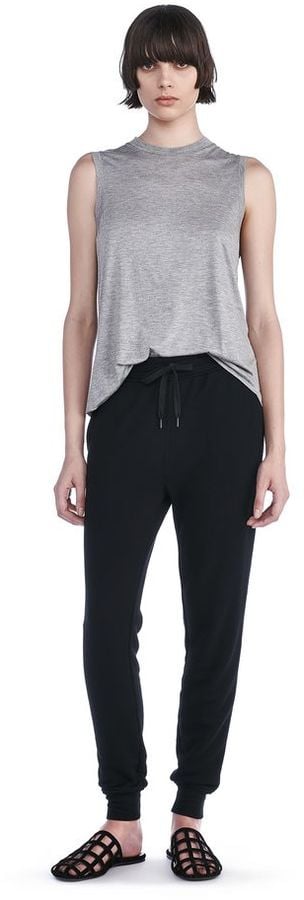 Alexander Wang Soft French Terry Sweatpant ($210)