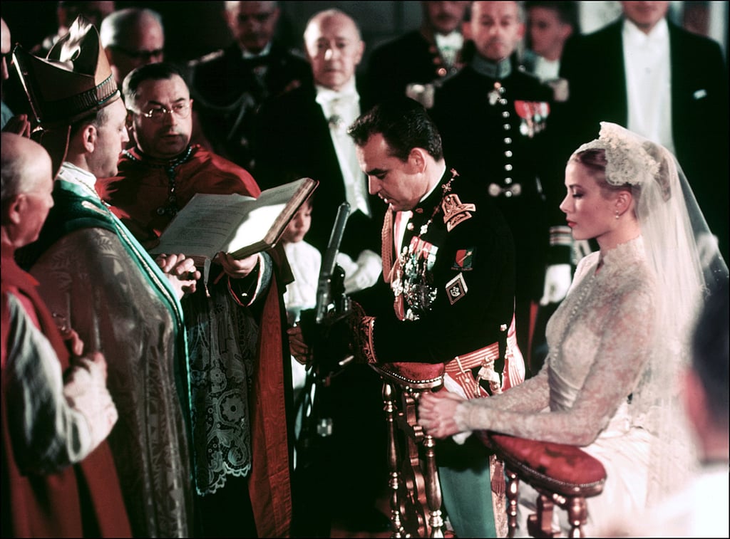 Prince Rainier III and Grace Kelly
The Bride: Grace Kelly, then a 26-year-old Oscar-winning American actress.
The Groom: Prince Rainier III, the sovereign of Monaco, who met Grace Kelly during the Cannes Film Festival.
When: April 18, 1956.
Where: The Palace Throne Room in Monaco. It was broadcast across Europe.