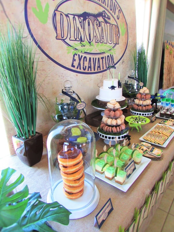 Dinosaur Kids' Birthday Party Ideas
