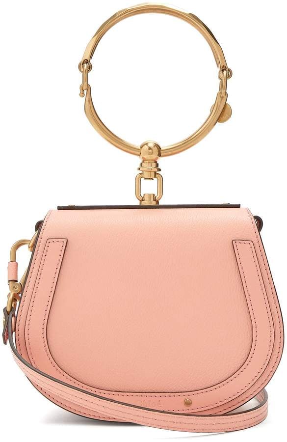 Chloé Nile Leather and Suede Crossbody Bag