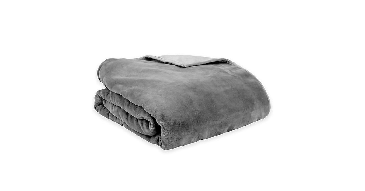 Therapedic Reversible 16 lb Medium Weighted Blanket Best Heated