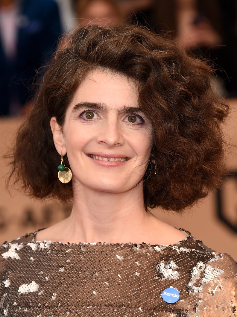 When Gaby Hoffmann's Bernie Pin Stood Out Against Her Sequined Dress