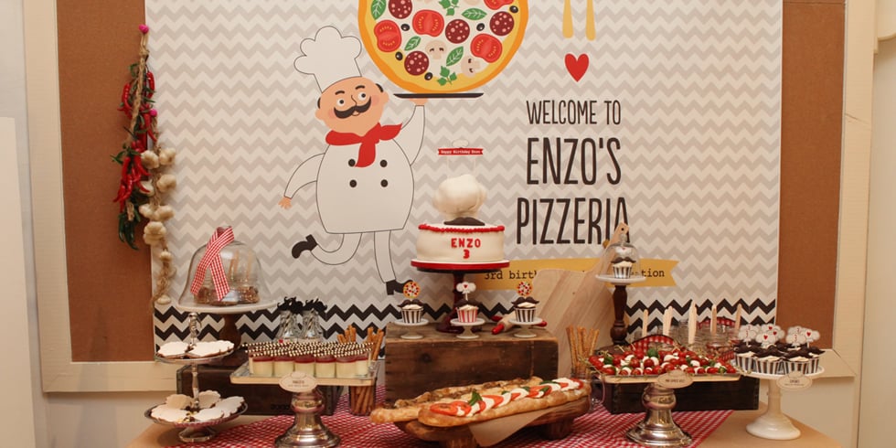Cool Pizza Birthday Party For Kids