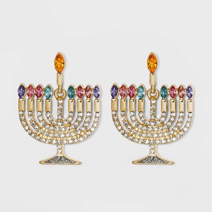 Baublebar menorah earrings hotsell