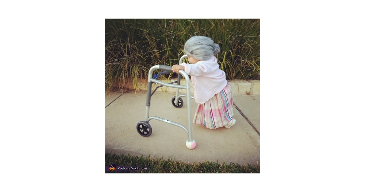 Baby Old Lady 21 Diy Kids Halloween Costumes Recycled From Things You Already Have Popsugar Family Photo 9