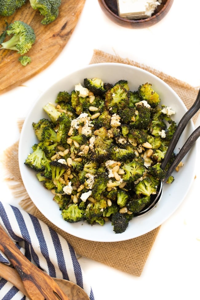 Roasted Broccoli Salad