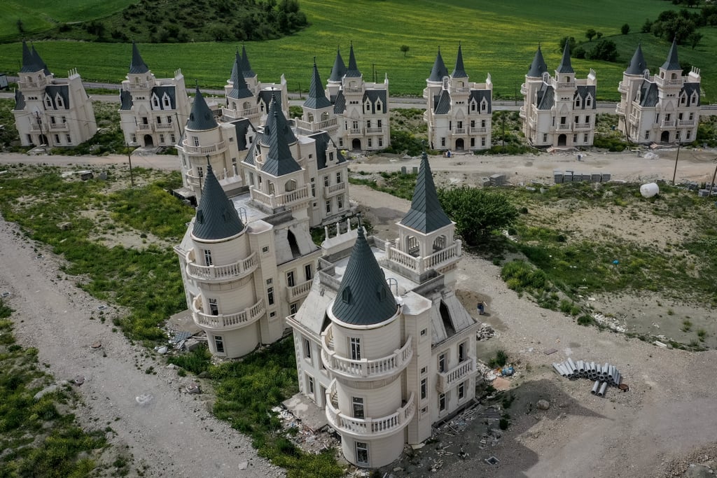 See a Ghost Town in Turkey Filled With Disney Castles