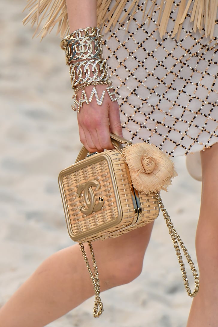 The Chanel Straw Box | Nothing Will Excite You Like the Chanel Beach Ball  Bag, Except Maybe the PVC Sandals | POPSUGAR Fashion Photo 35