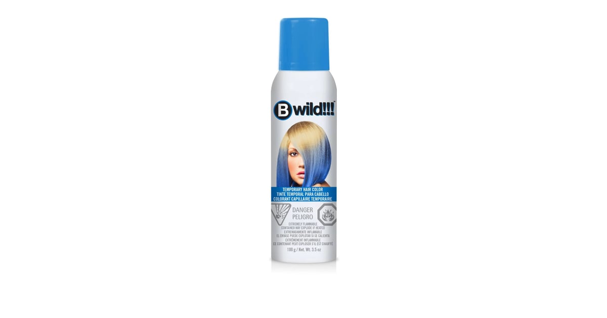 7. Jerome Russell B Wild Temporary Hair Color Spray in Blue - wide 3