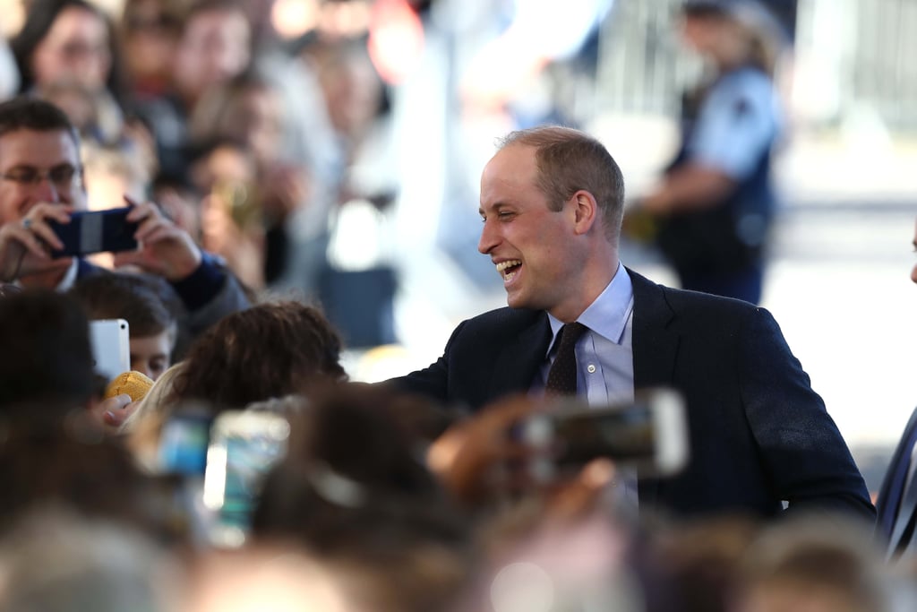 Prince William Asked About Meghan Markle's Due Date Video