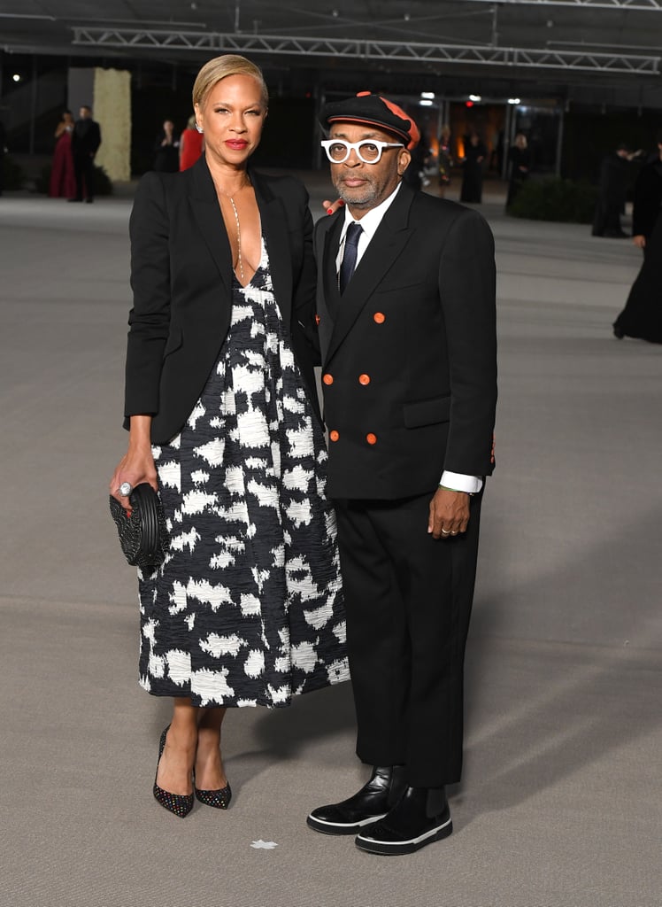 Tonya Lewis and Spike Lee at the 2022 Academy Museum Gala