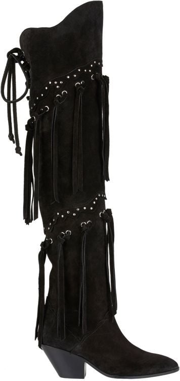 Giuseppe Zanotti Tassel Knee-High Boots ($2,070)