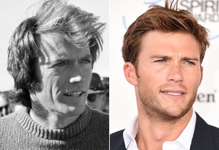 Scott, the youngest son of Clint Eastwood, is already an adult and looks like his father's twin