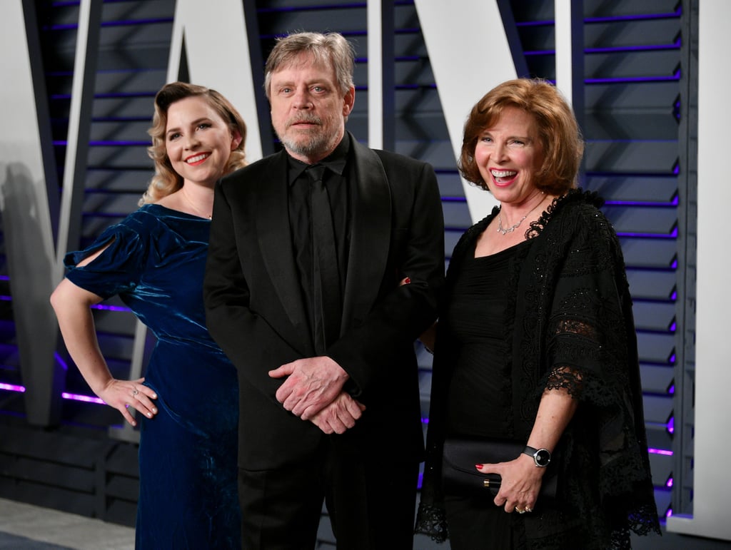 Marilou York and Chelsea and Mark Hamill