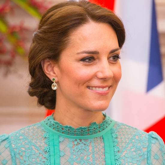 Kate Middleton in Temperley Meeting Narendra Modi