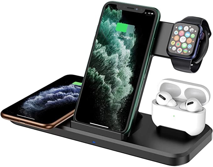 4 in 1 Qi-Certified Wireless Charger