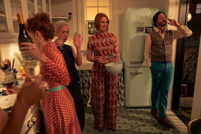 Miranda Hobbes's Printed Separates in "And Just Like That" Season 3, Episode 4