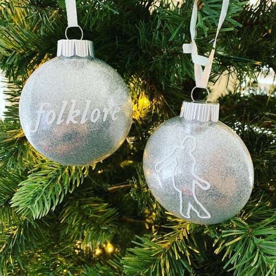 Taylor Swift Folklore Album Ornament